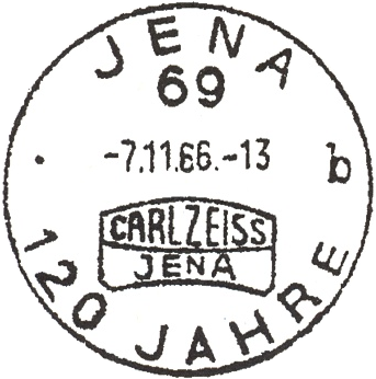 Sonderstempel Jena