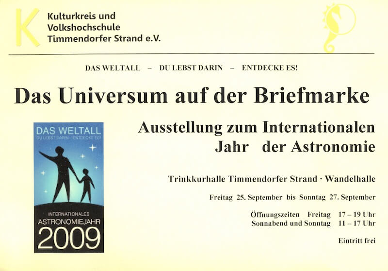 Plakat 1 Timmendorfer Strand IYA 2009