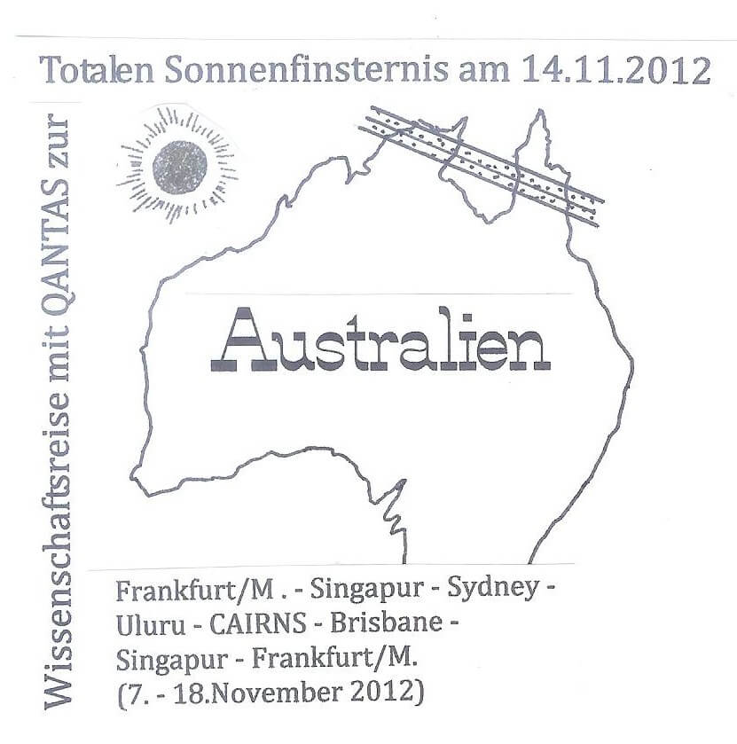 Flugbestätigungsstempel